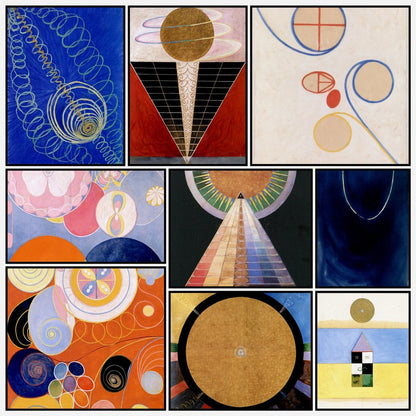 Hilma af Klint Public Domain Images to Download | A snapshot of the images