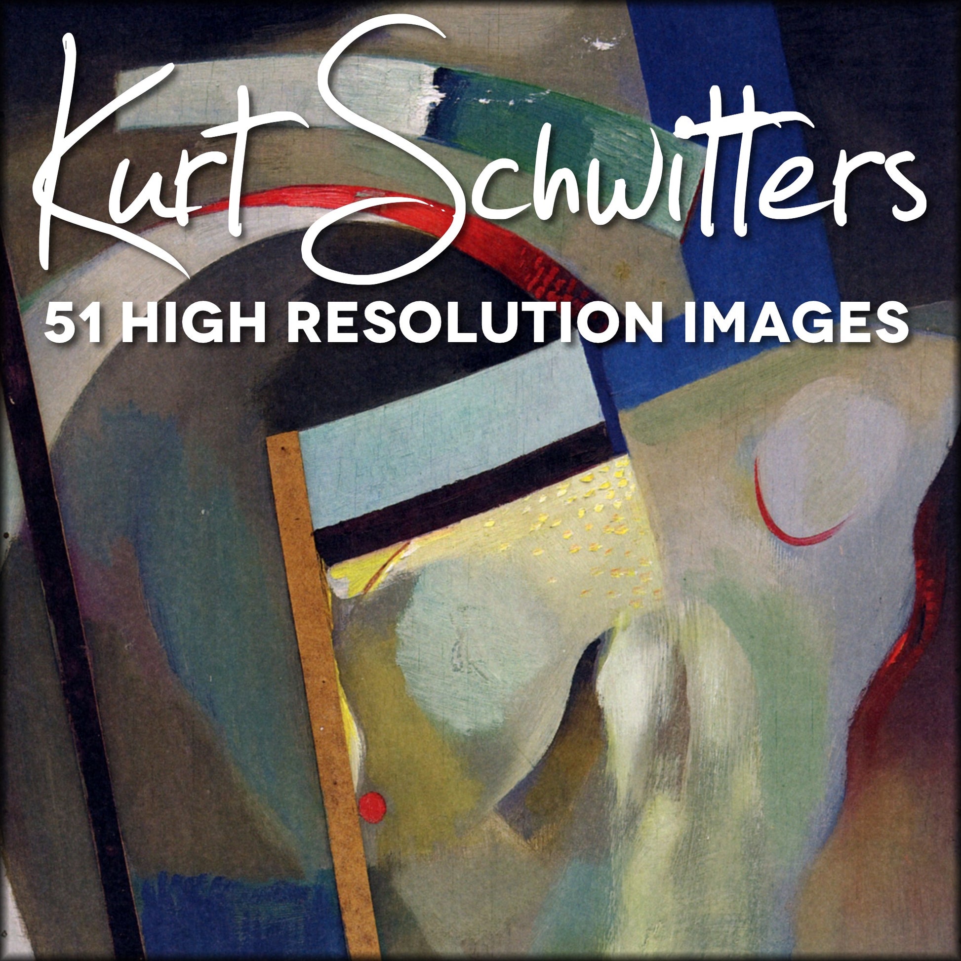 Kurt Schwitters Public Domain Images | Digital Download - 51 images