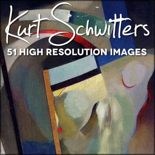 Kurt Schwitters Public Domain Images | Digital Download - 51 images
