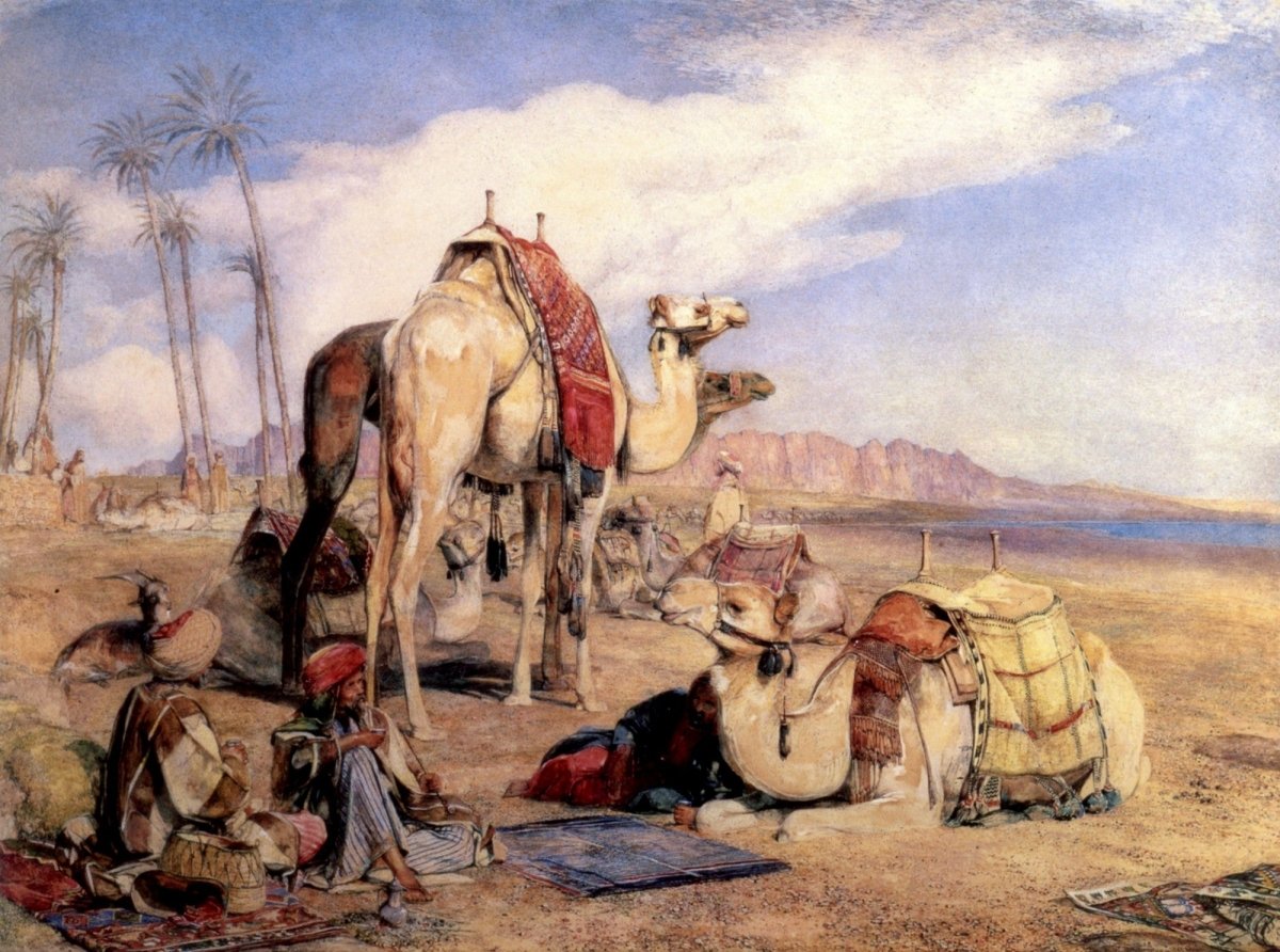 John Frederick Lewis Public Domain Images to Download | Dimensions 4851 x 3605 pixels