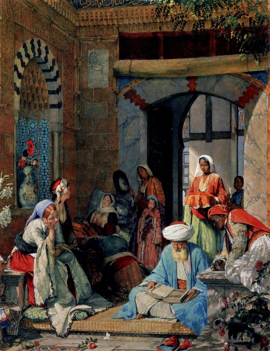 John Frederick Lewis Public Domain Images to Download | Dimensions 4792 x 6224 pixels