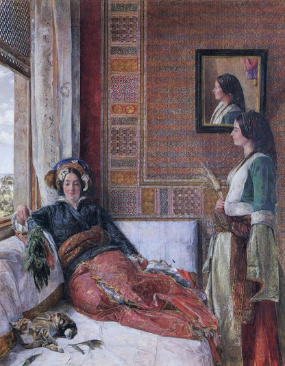 Lewis, John F. (1805-1876) - Hhareem Life, Constantinople 1857