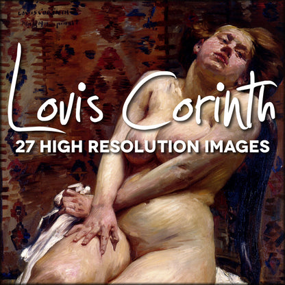 Lovis Corinth Public Domain Images | Digital Download - 27 images