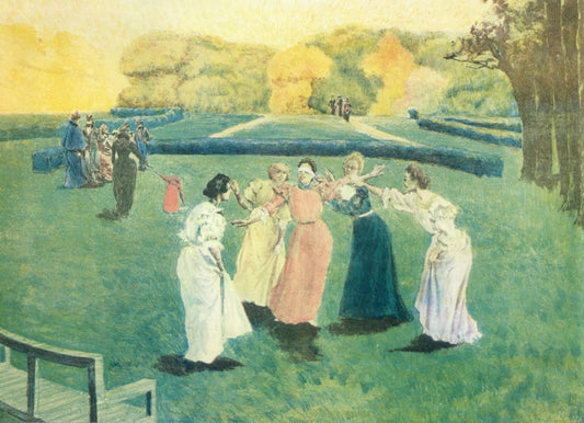 Lunois, Alexandre (1863-1916) - Blind Man's Buff