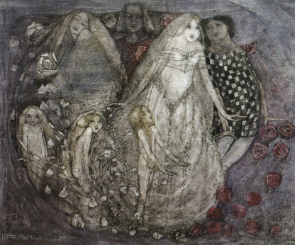 Frances Macdonald MacNair Public Domain Paintings to Download | Dimensions 3808 x 3171 pixels