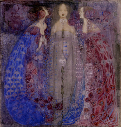 Margaret Macdonald Mackintosh Public Domain Paintings to Download | Dimensions 3808 x 4011 pixels