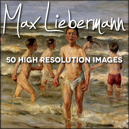 Max Liebermann Public Domain Images | Digital Download - 50 images