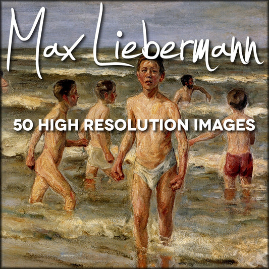 Max Liebermann Public Domain Images | Digital Download - 50 images