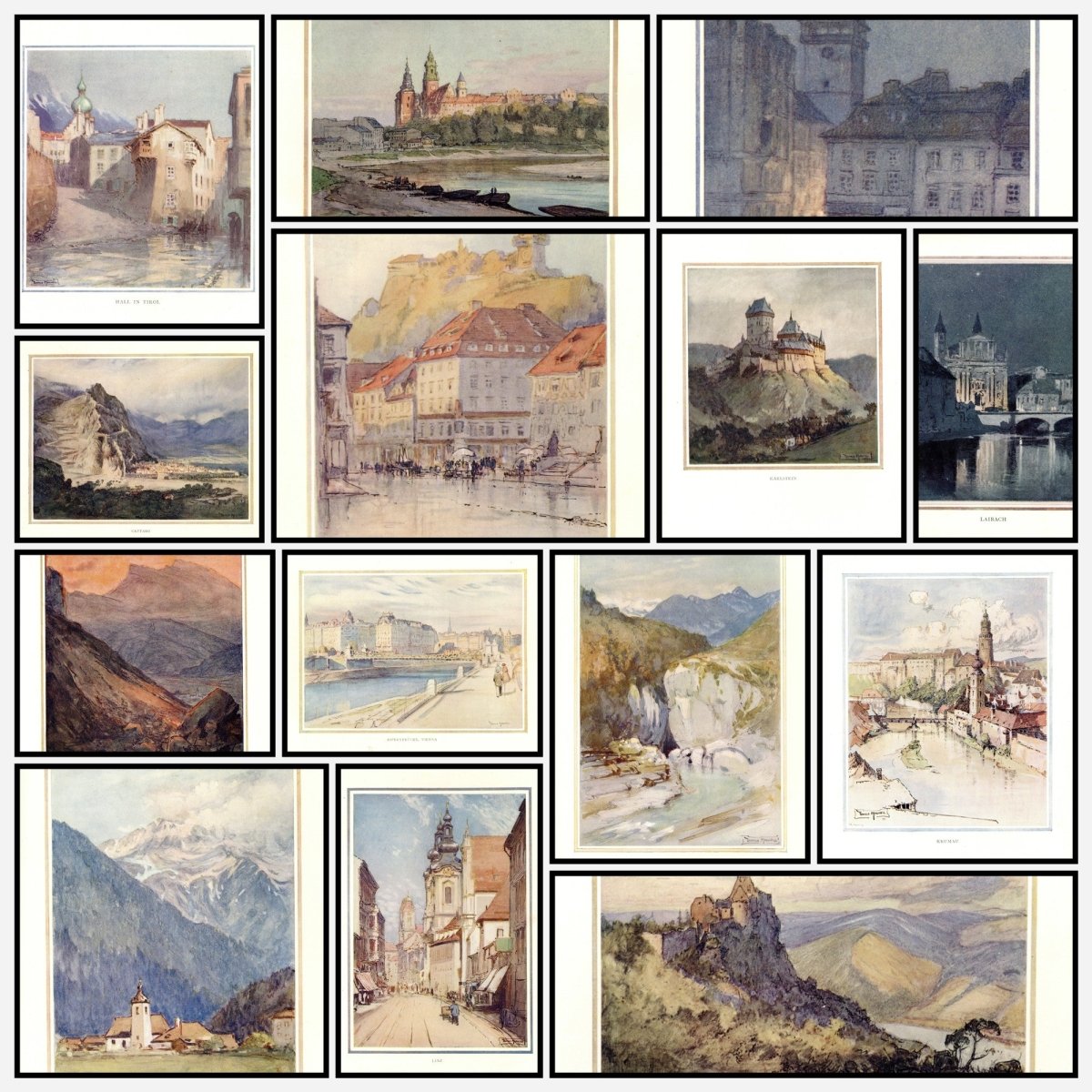 A snapshot of some of the images