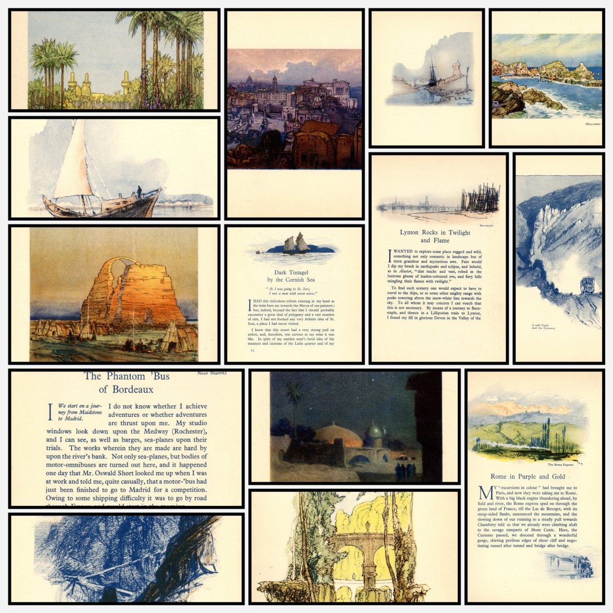 A snapshot of some of the images