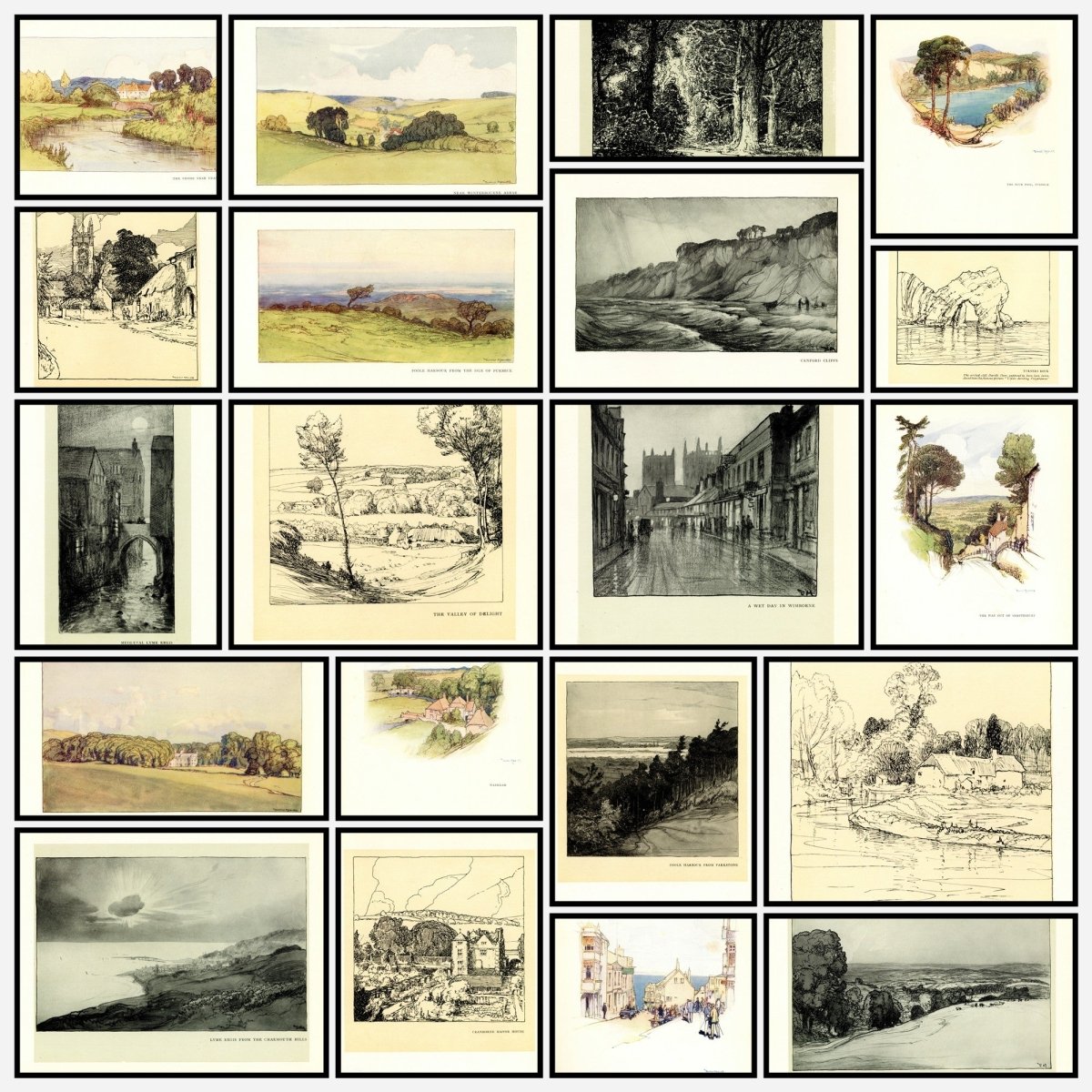 A snapshot of some of the images