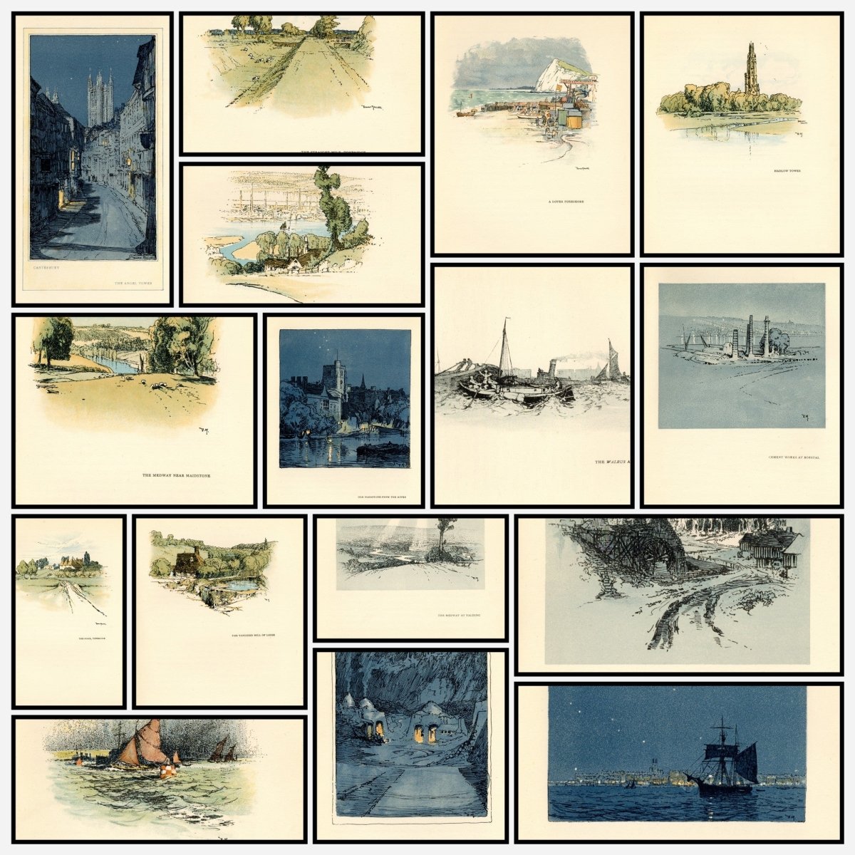 A snapshot of some of the images