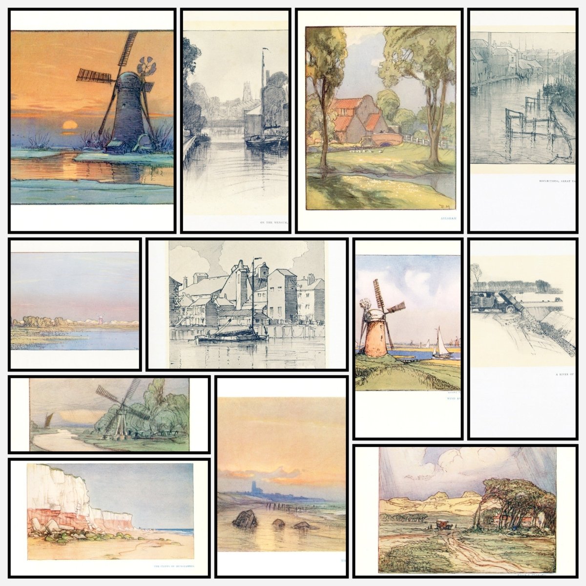 A snapshot of some of the images