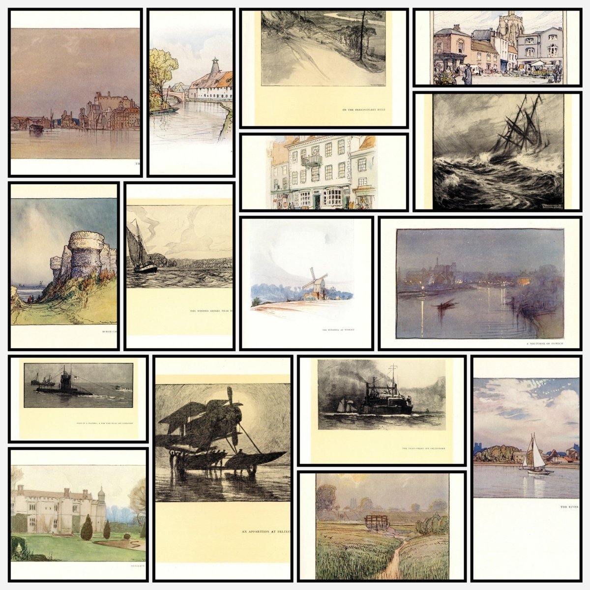 A snapshot of some of the images