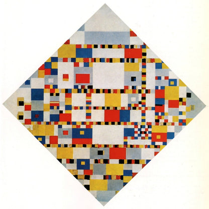 Piet Mondrian Artwork in the Public Domain | Dimensions 5230 x 5230 pixels
