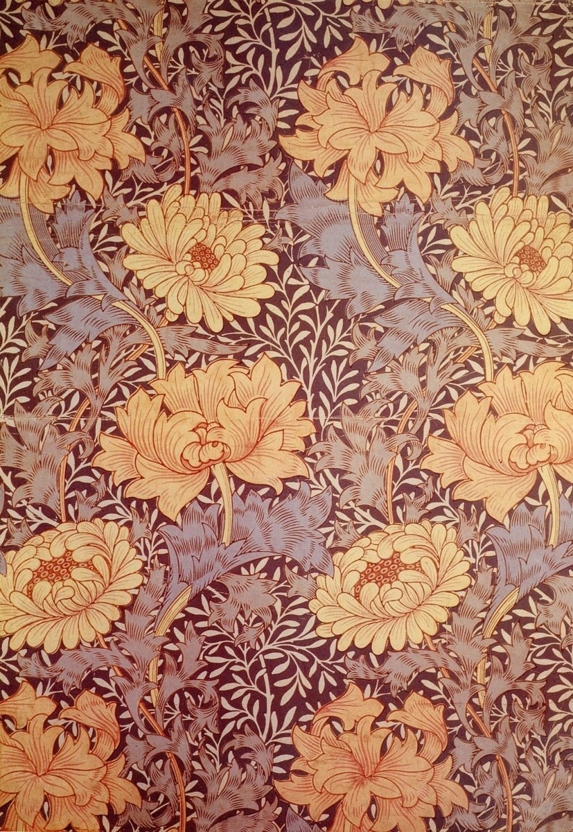 William Morris Designs in the Public Domain | Dimensions 5016 x 7282 pixels
