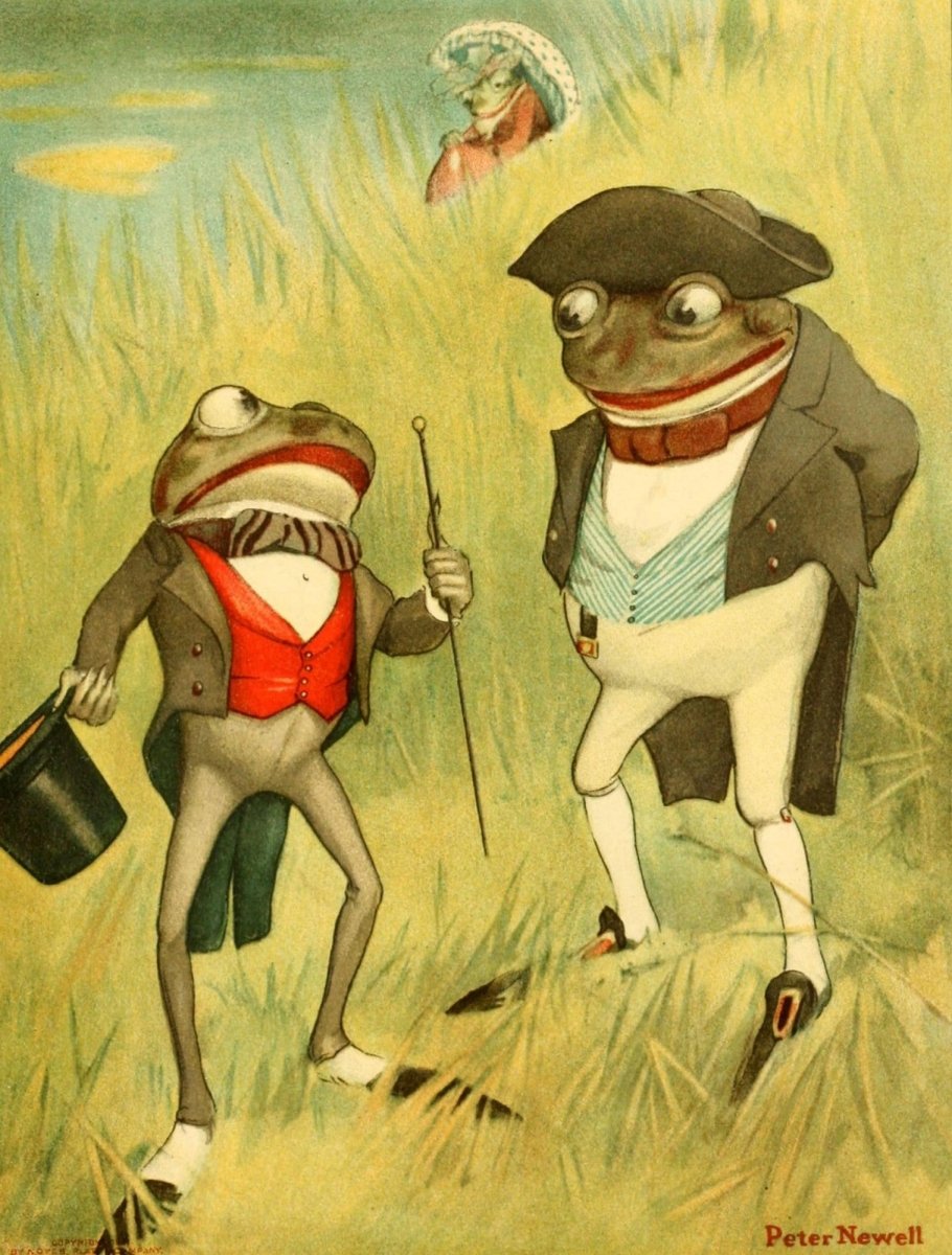 Mother Goose's Menagerie 1901 - Peter Newell - 12 images | Dimensions 1880 x 2480 pixels