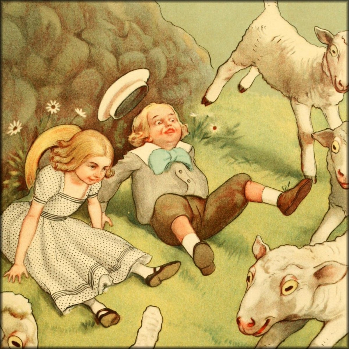 Mother Goose's Menagerie 1901 - Peter Newell - 12 images | Digital Download - 12 images