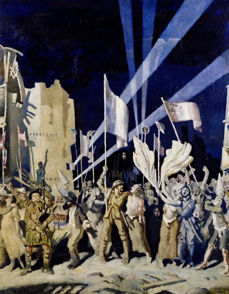 William Orpen Public Domain War Images to Download | Dimensions 4184 x 5376 pixels