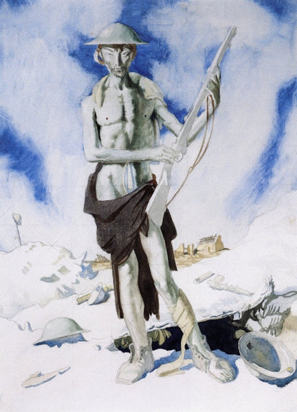 William Orpen Public Domain War Images to Download | Dimensions 3010 x 4179 pixels