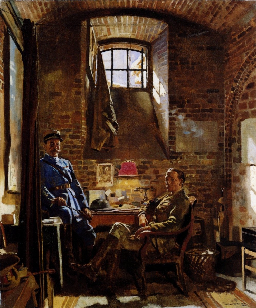 William Orpen Public Domain War Images to Download | Dimensions 3507 x 4221 pixels