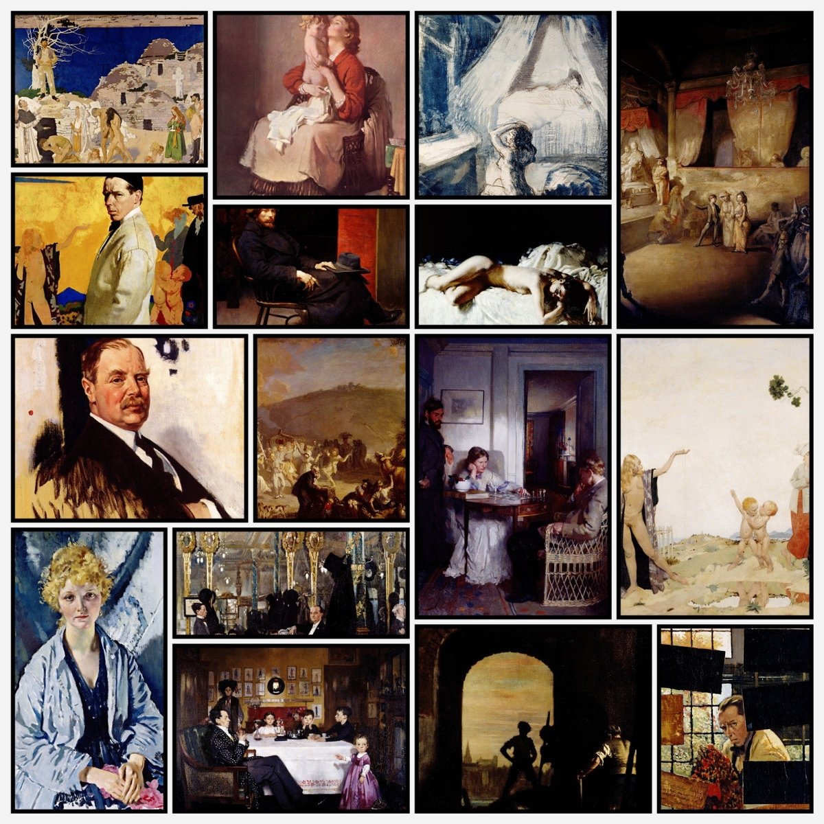 William Orpen Public Domain Images to Download | A snapshot of some of the images