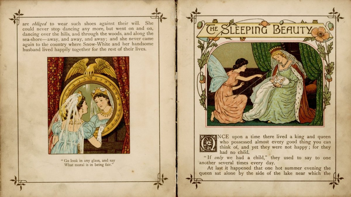 Three Fairy Princesses 1885 - Caroline Paterson - 28 images | Dimensions 6858 x 3861 pixels