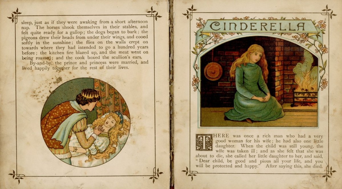 Three Fairy Princesses 1885 - Caroline Paterson - 28 images | Dimensions 6876 x 3804 pixels