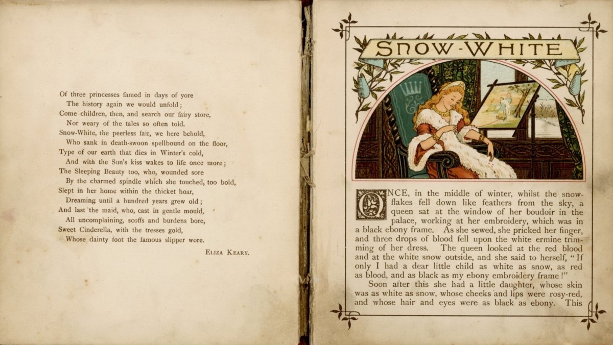 Three Fairy Princesses 1885 - Caroline Paterson - 28 images | Dimensions 6867 x 3870 pixels