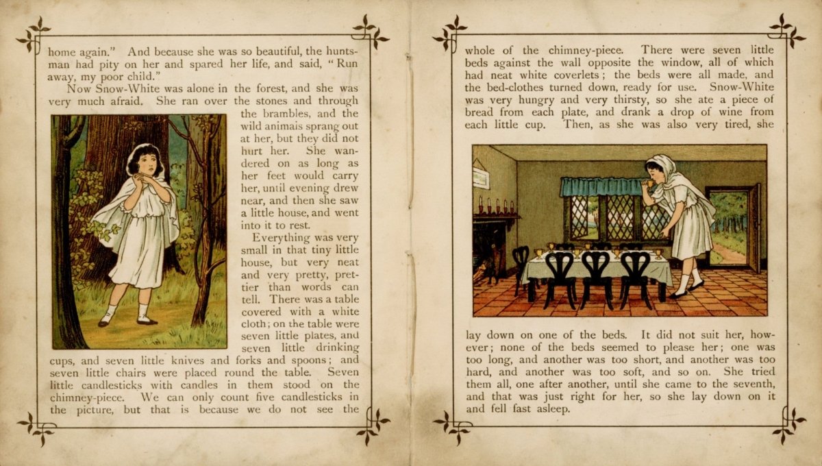 Three Fairy Princesses 1885 - Caroline Paterson - 28 images | Dimensions 6797 x 3850 pixels