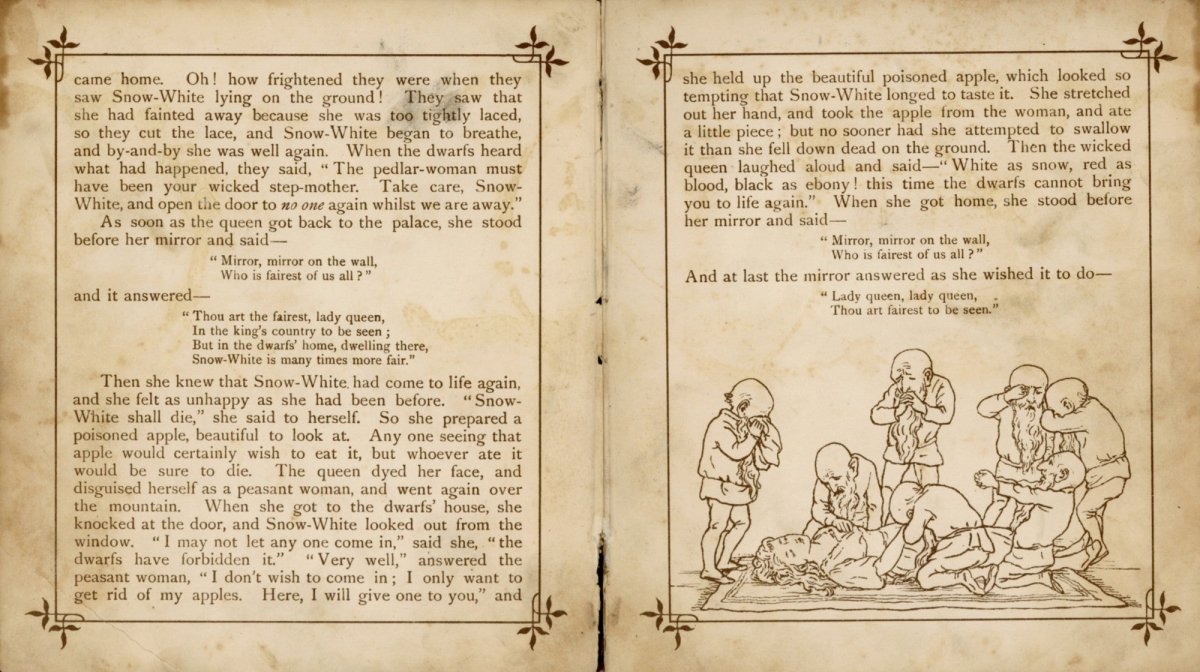 Three Fairy Princesses 1885 - Caroline Paterson - 28 images | Dimensions 6860 x 3840 pixels