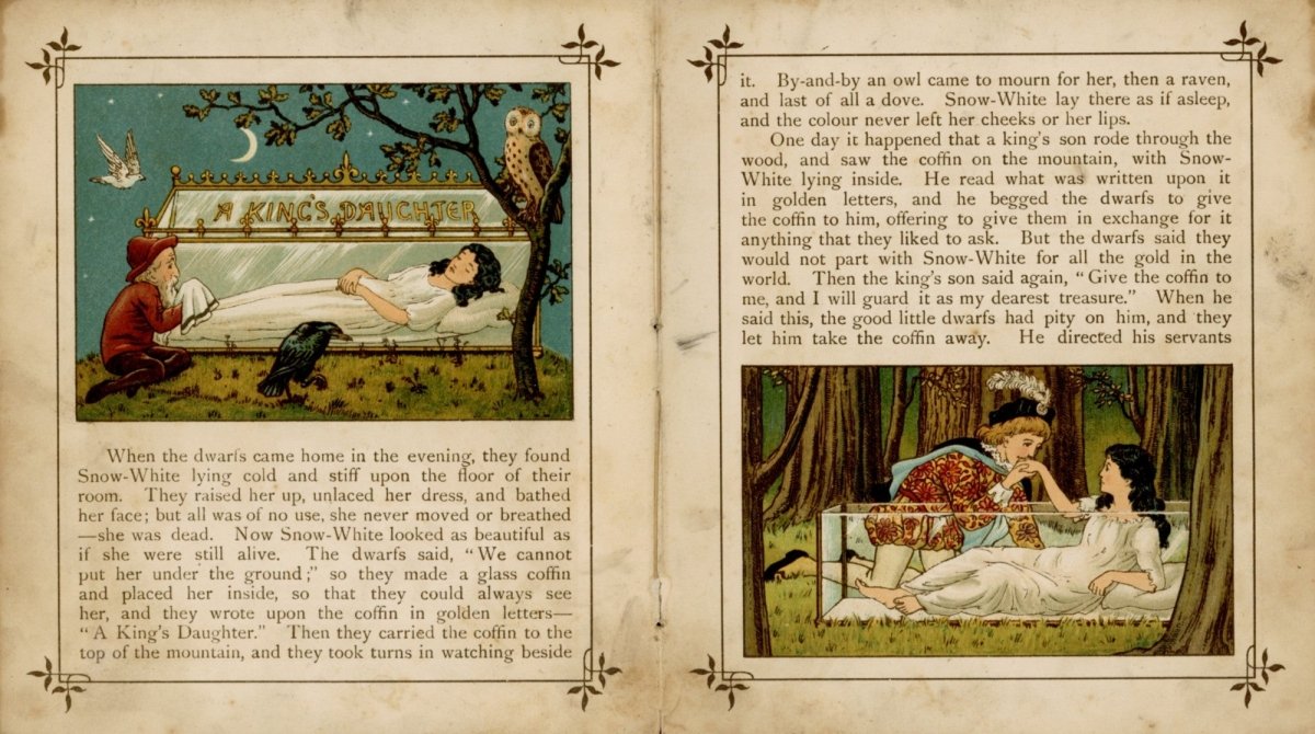 Three Fairy Princesses 1885 - Caroline Paterson - 28 images | Dimensions 6830 x 3810 pixels