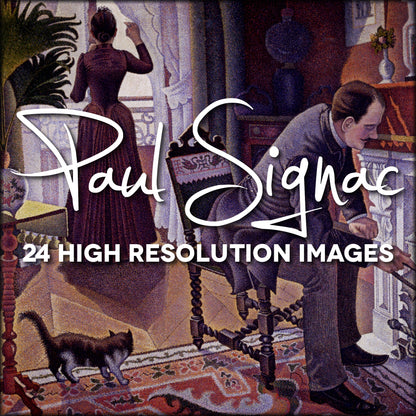 Paul Signac Public Domain Images | Digital Download - 24 images