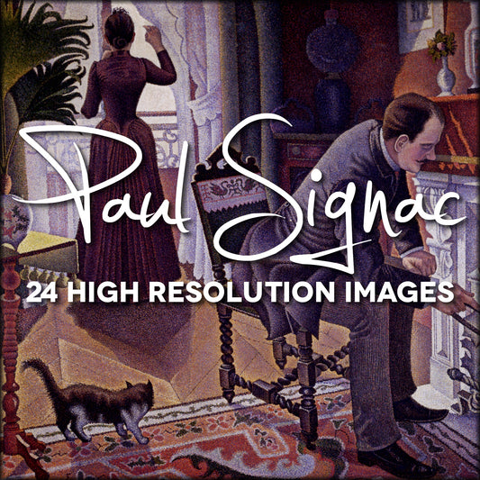 Paul Signac Public Domain Images | Digital Download - 24 images