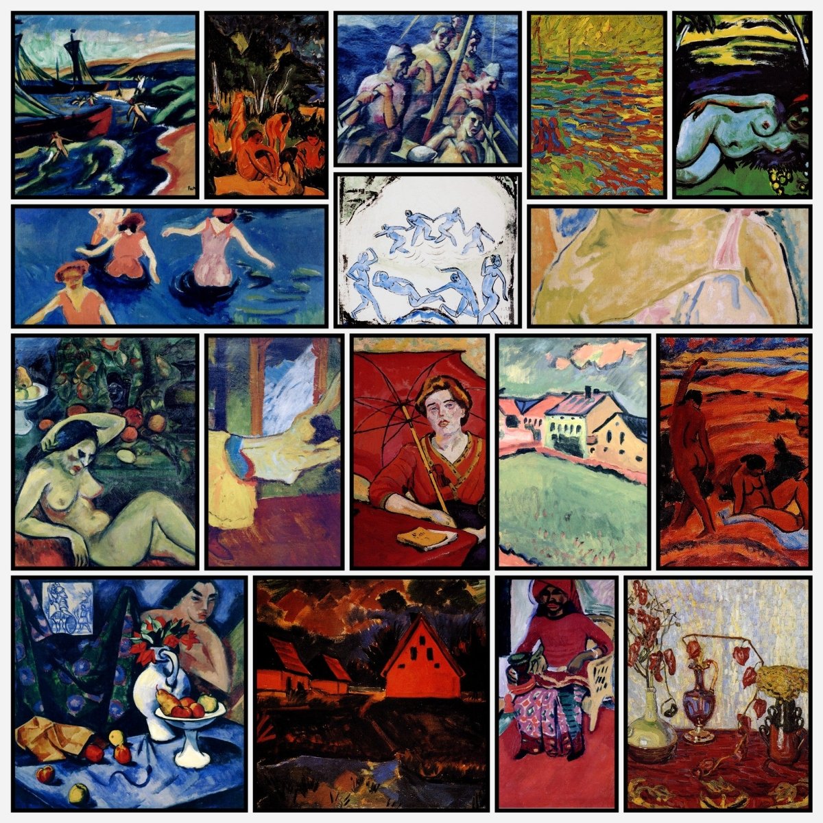 Max Pechstein Public Domain Images to Download | A snapshot of the images