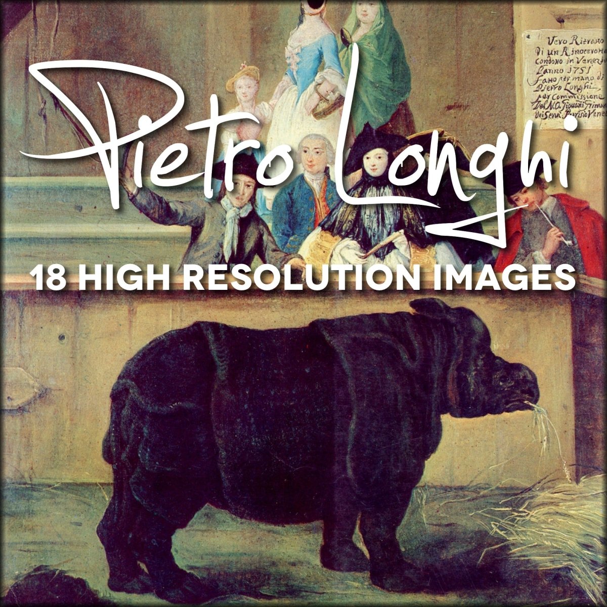 Pietro Longhi Public Domain Images | Digital Download - 18 images
