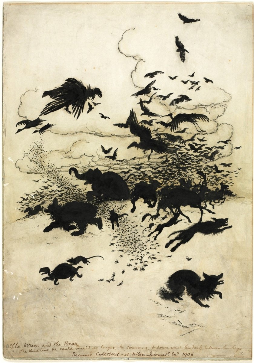 Sketch - Arthur Rackham (1867-1939) - 1 image – Public Domain Image Library