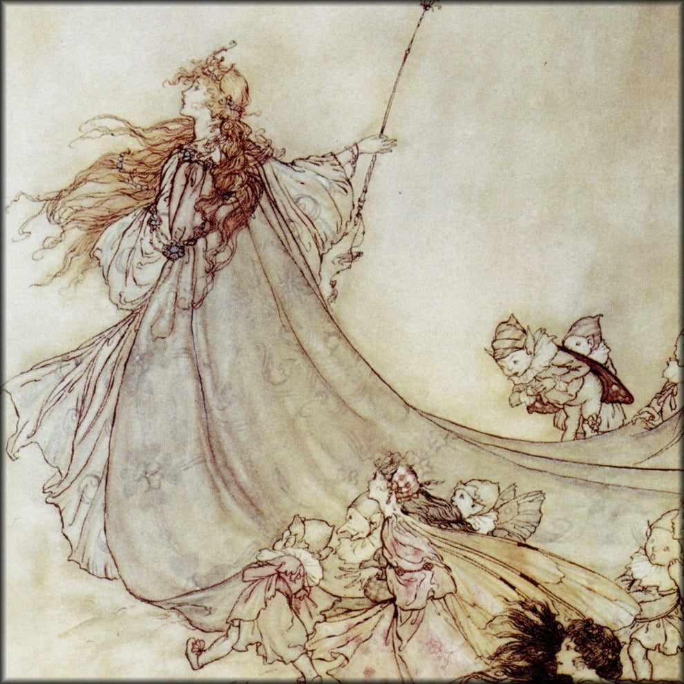 Arthur Rackham - Titania from a Midsummer Night's Dream 1908