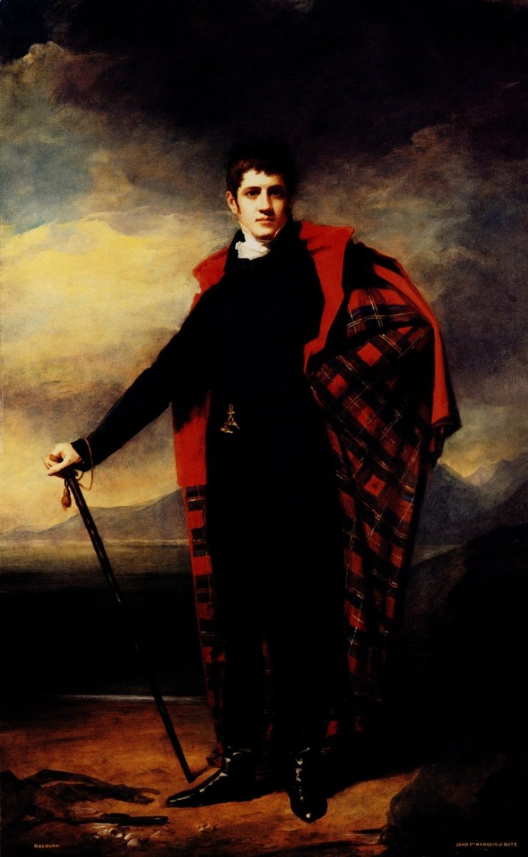 Henry Raeburn - John Crichton Stuart, 2nd Marquis of Bute | Dimensions 3896 x 6312 pixels