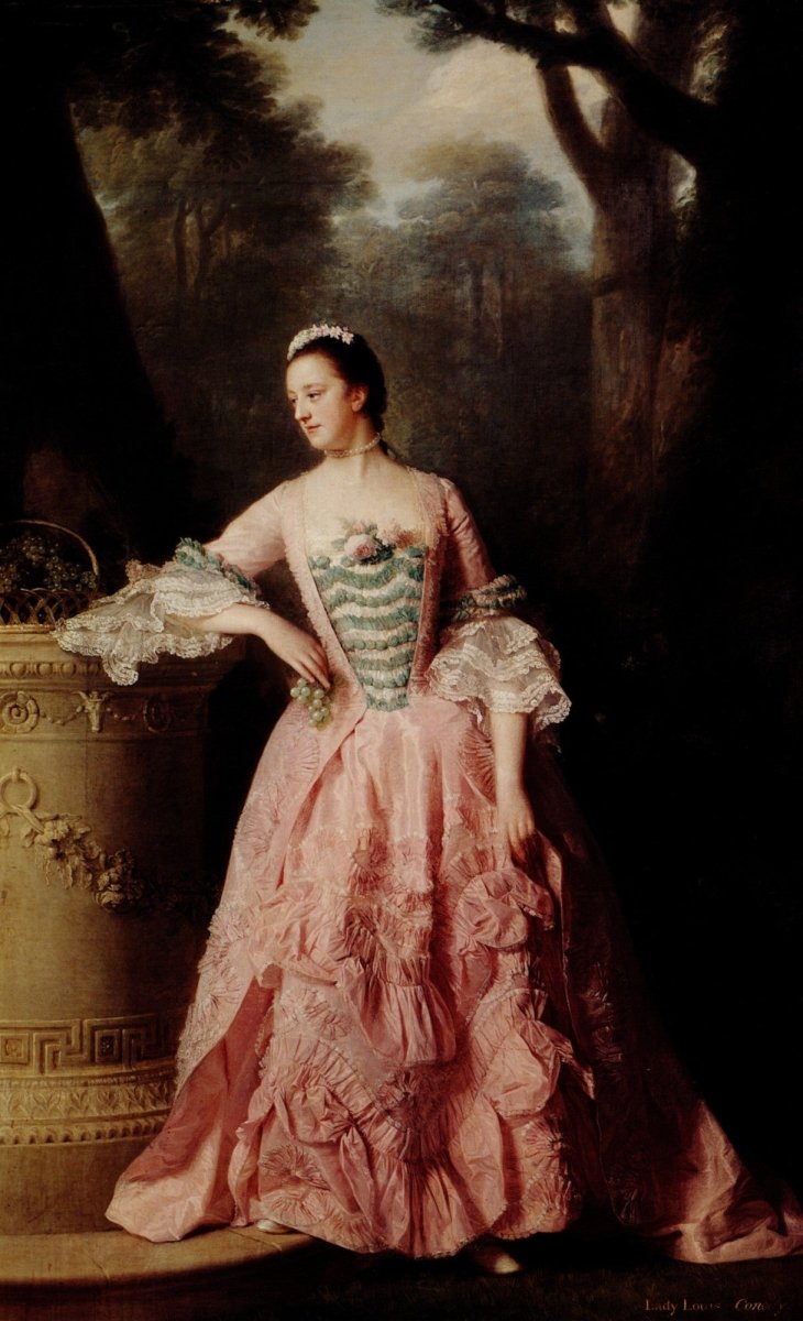 Allan Ramsay (1713-1784) - Lady Louisa Conolly 1759 | Dimensions 4000 x 6576 pixels