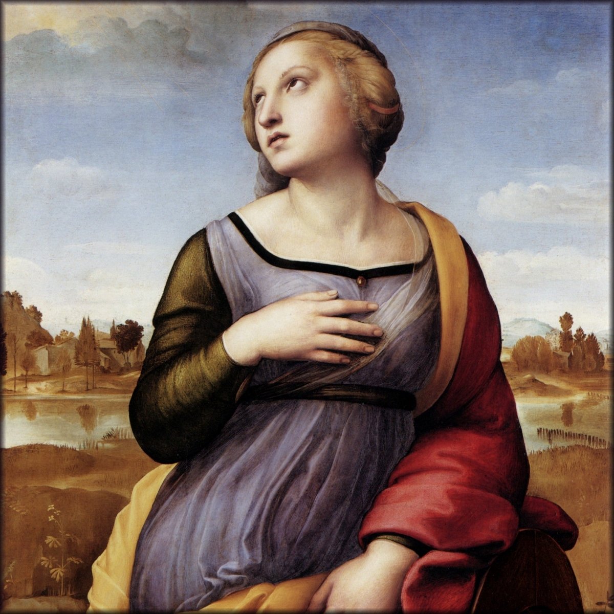 Raphael (1483-1520) - Saint Catherine of Alexandria c.1507