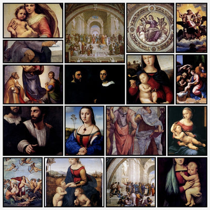 Raphael Public Domain Images to Download | A snapshot of some of the images