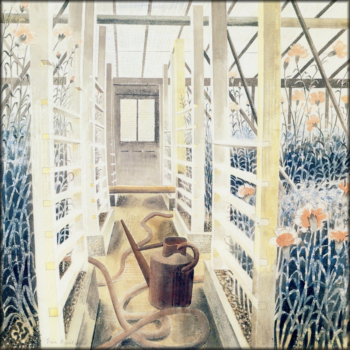 Eric Ravilious (1903-1942) - Carnation House c.1938