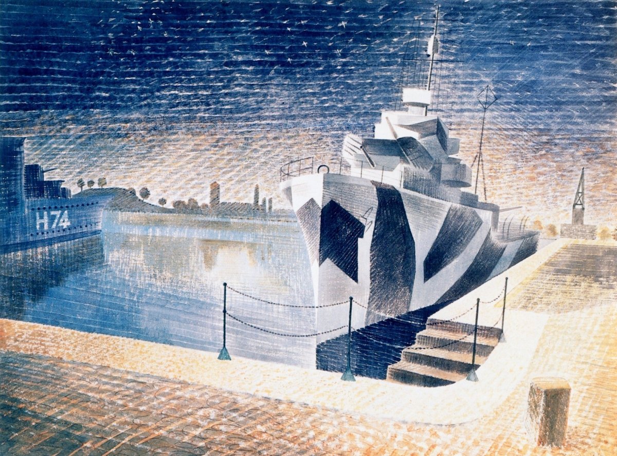 Eric Ravilious Public Domain War Images to Download | Dimensions 5784 x 4278 pixels
