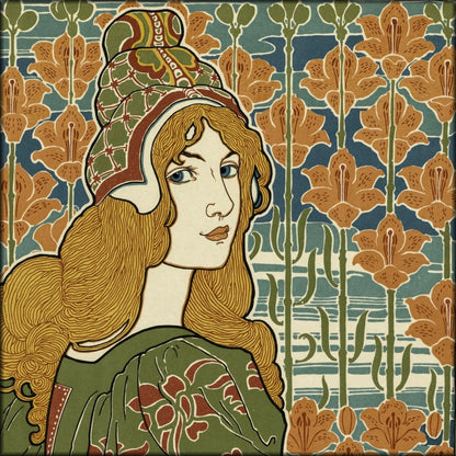 Will Rhead Louis Rhead (1858-1926) - Jane (1898) an Art Nouveau poster