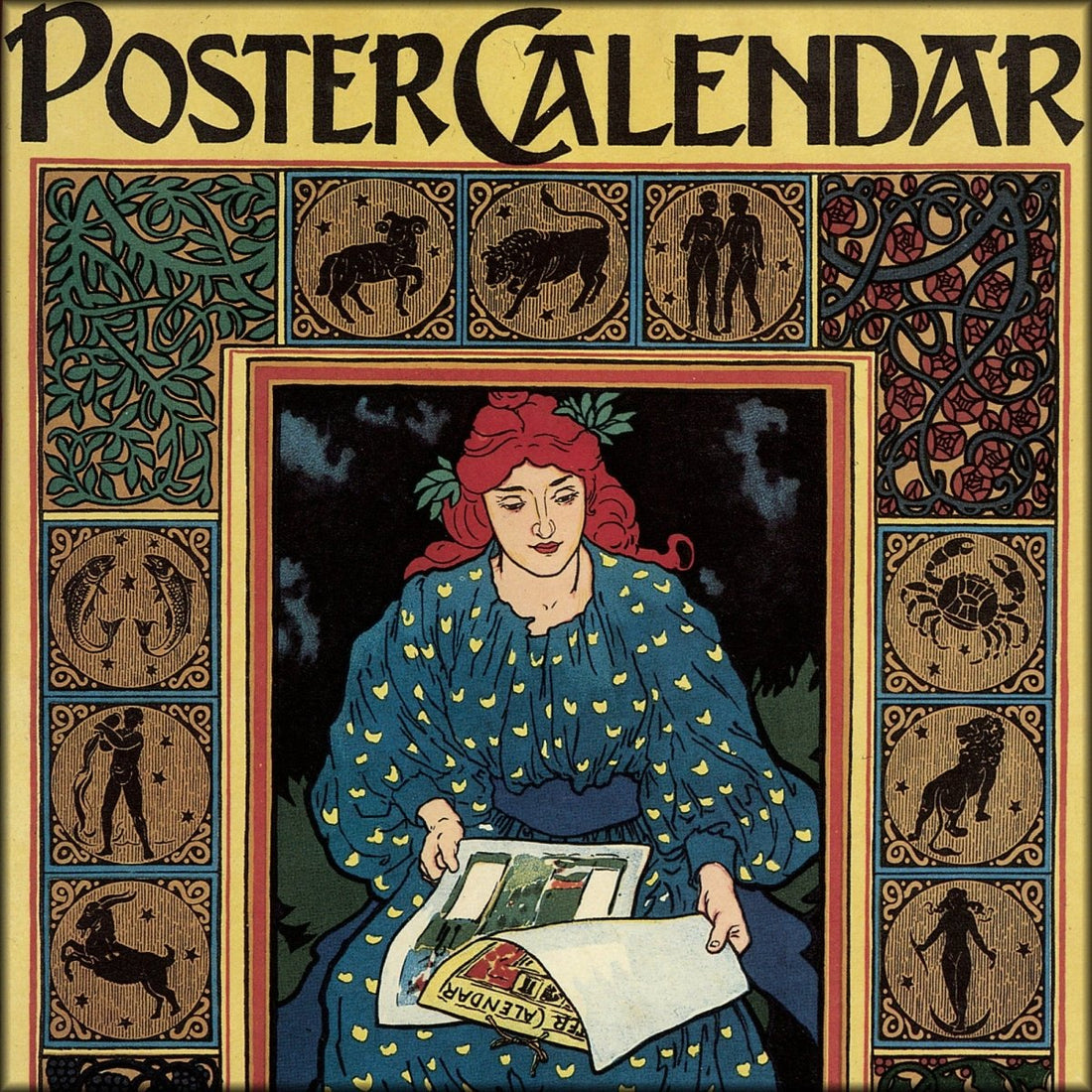 Louis Rhead (1858-1926) - Poster Calendar 1897