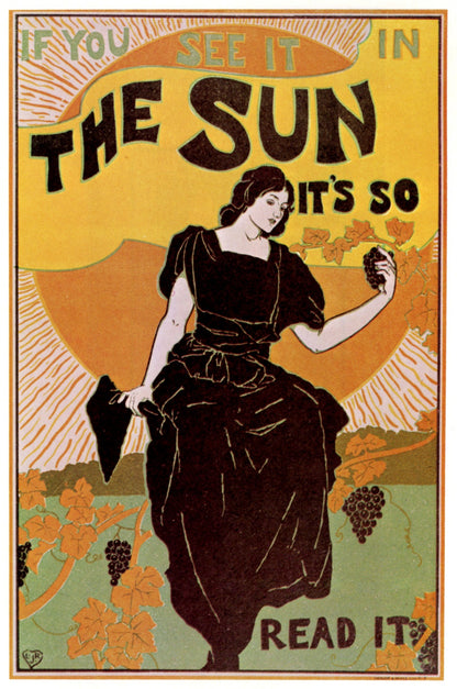 Rhead, Louis (1857-1926) - The New York Sun c.1895