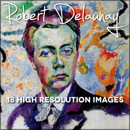 Robert Delaunay Public Domain Images | Digital Download - 18 images
