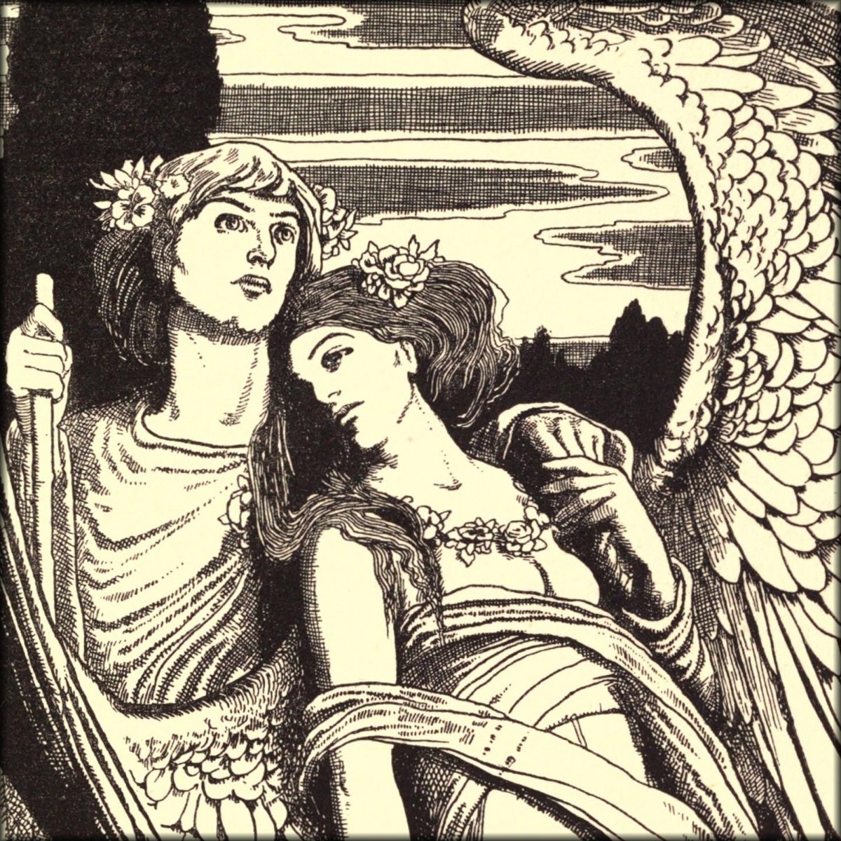 Heath Robinson Public Domain Images to Download | The Poems of Edgar Allen Poe (1900) - 15 images