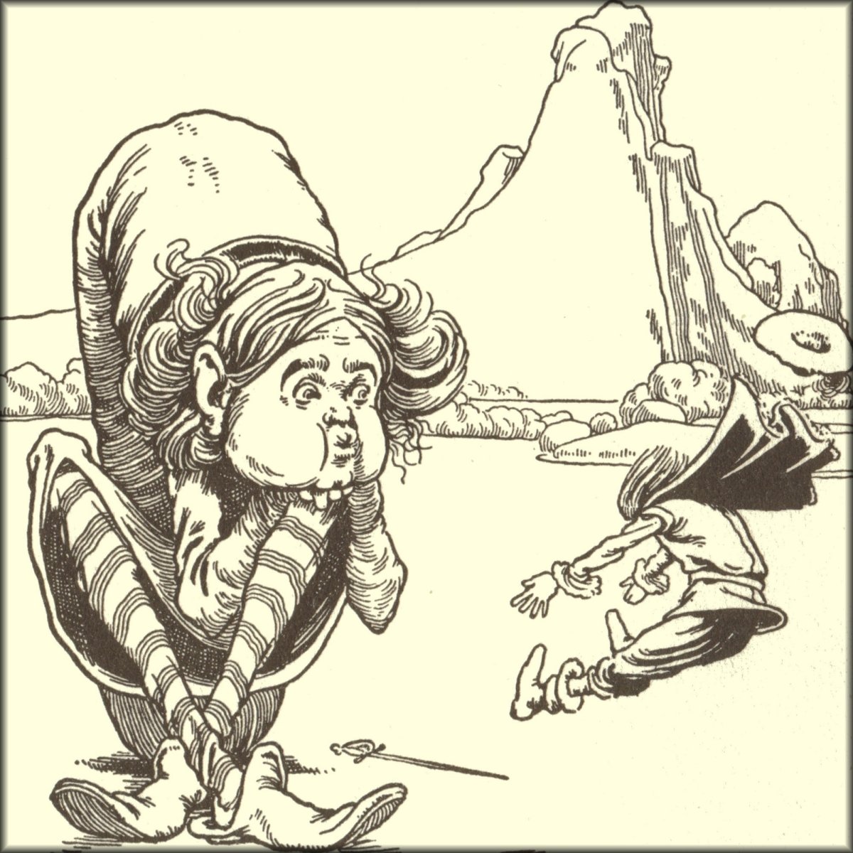 Heath Robinson Public Domain Images to Download | Uncle Lubin (1902) - 38 images